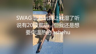 SWAG 玩新玩具让我湿了听说有20段震动，但我还是想要你温热的 ashehu